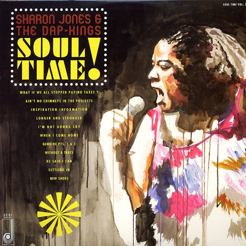 Sharon Jones & The Dap-Kings ‎– Soul Time! - New LP Record 2011 Daptone Vinyl - Soul
