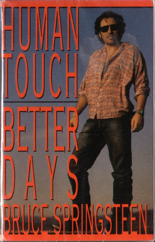 Bruce Springsteen – Human Touch / Better Days - Used Cassette Tape Columbia 1992 USA - Rock / Pop