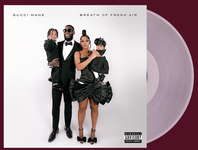 Gucci Mane - Breath Of Fresh Air - New LP Record 2023 Atlantic Clear Vinyl & Autographed Insert - Hip Hop