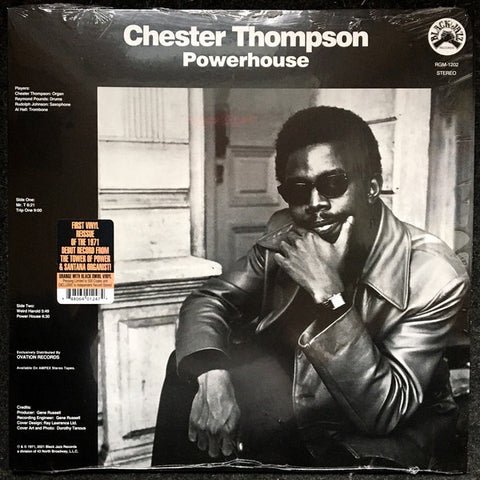 Chester Thompson ‎– Powerhouse (1971) - New LP Record 2021 Real Gone Music USA Orange with Black Swirl Vinyl - Jazz / Jazz-Funk / Soul-Jazz