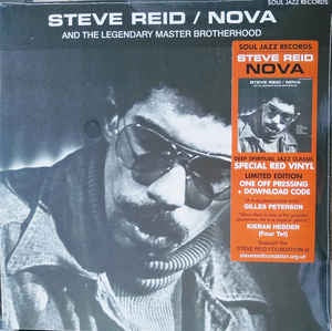Steve Reid Featuring The Legendary Master Brotherhood ‎– Nova - New LP Record 2021 UK Import Soul Jazz Vinyl & Download - Free Jazz / Funk