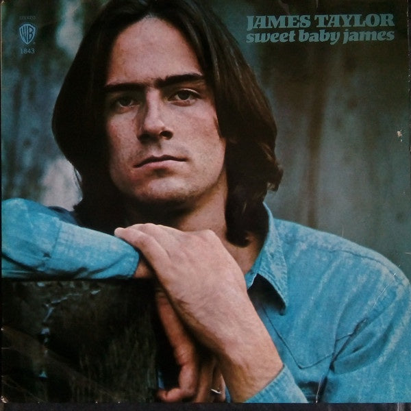 James Taylor ‎– Sweet Baby James - VG+ LP Record 1970 Warner German Import Vinyl - Soft Rock / Folk Rock - Shuga Records