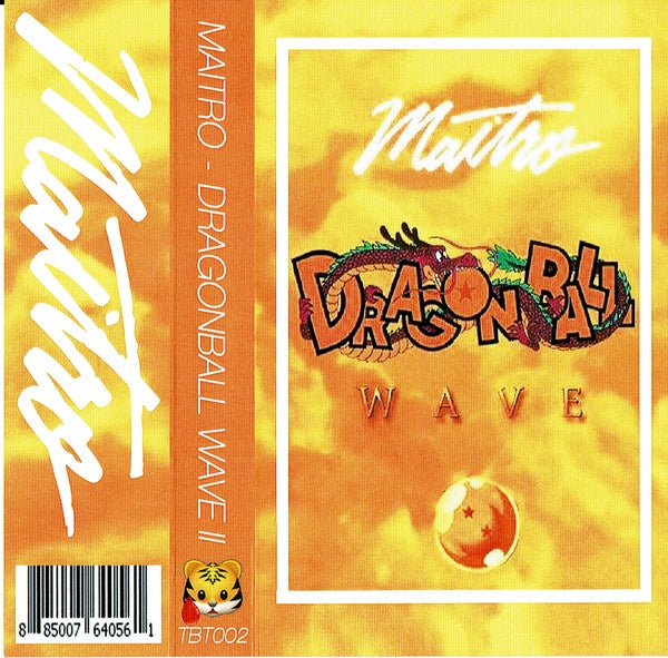 Maitro - Dragonball Wave II - New Cassette 2017 Tiger Blood Tapes Clear With Glitter Tape - Vaporwave / Electronic - Shuga Records