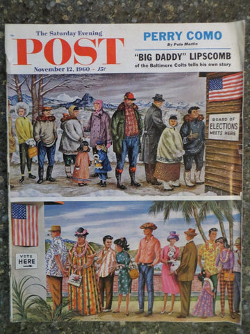 The Saturday Evening Post (November 12, 1960 Issue) - Vintage Magazine
