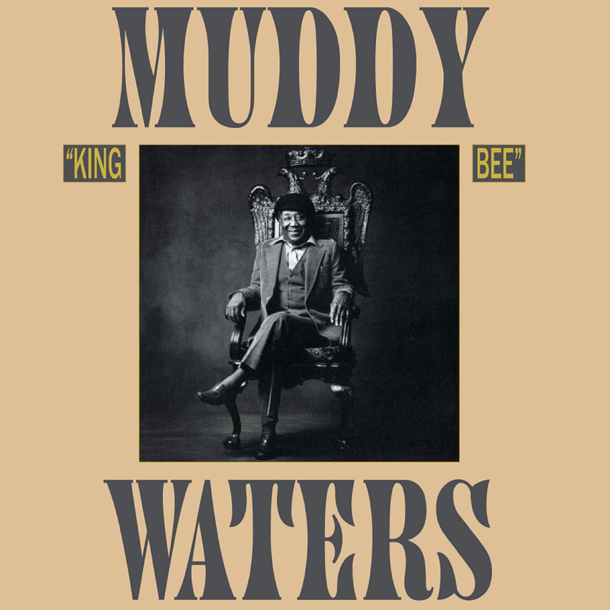 Muddy Waters - King Bee (1981) - New Vinyl LP 2019 Translucent Gold 180gram Reissue - Chicago Blues