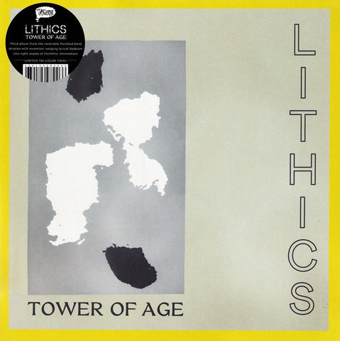 LITHICS ‎– Tower Of Age - New LP Record 2020 Trouble In Mind USA Tri-Color Vinyl -Rock / Post-Punk