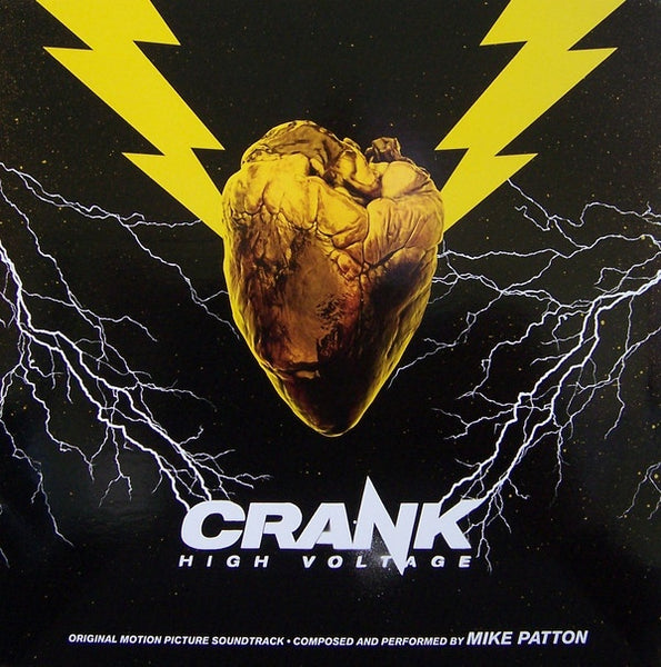 Mike Patton / Soundtrack ‎– Crank High Voltage (Original Motion Picture) - New Vinyl 2017 Enjoy The Ride Records 2 Lp Pressing on Yellow Vinyl - Soundtrack - Shuga Records