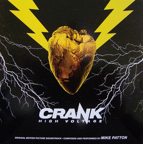 Mike Patton / Soundtrack ‎– Crank High Voltage (Original Motion Picture) - New Vinyl 2017 Enjoy The Ride Records 2 Lp Pressing on Yellow Vinyl - Soundtrack