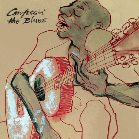 Various - Confessin' The Blues - New Vinyl 2018 BMG Limited Edition 5x 10" Deluxe Compilation Pressing with Hardcover Bookpack (Replicating the Original 78rpm Releases) - Blues