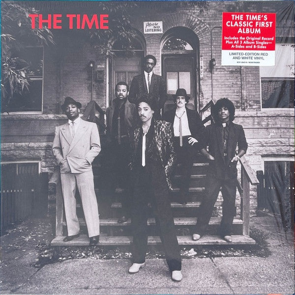 タイムズ　THE TIMES レコード The Time ‎– The Time (1981) - New 2 LP Record 2021 Warner USA Red & Wh