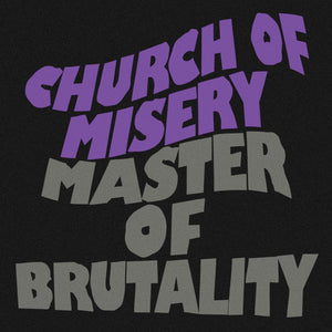 Church Of Misery ‎– Master Of Brutality (2001) - New 2 Lp Record Rise Above 30th Anniversary Gold Sparkle Vinyl Edition - Doom Metal