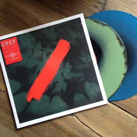 CFCF ‎– Outside - New 2 LP Record 2013 Paper Bag Canada Import Blue & Green Swirl - Electronic / Synth-pop / Downtempo