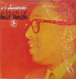 The Billy Taylor Trio ‎– A Bientot A Touch Of Taylor - VG+ Lp Record 1969 Reissue/Remaster (Orig. 1955) USA Stereo Original Vinyl - Jazz - Shuga Records