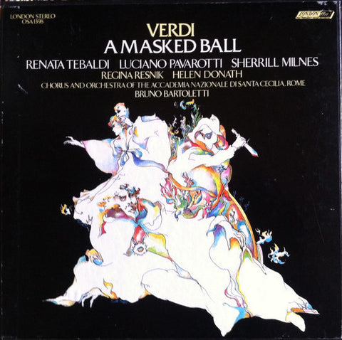 Bruno Bartoletti - Giuseppe Verdi - Un Ballo in Maschera (A Masked Ball) - New Vinyl Record 1971 (Original Press) 3 Lp Set Stereo USA - Classical