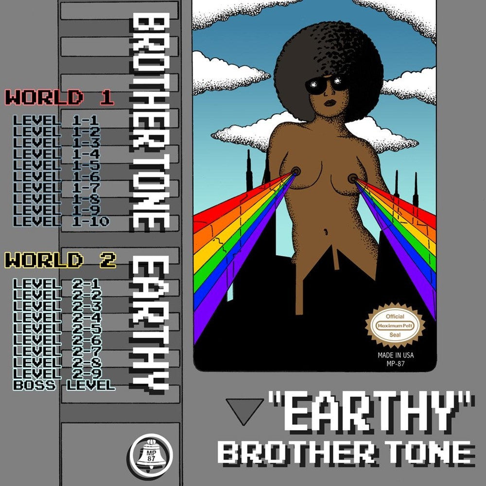 Brother Tone - Earthy New Cassette 2016 Maximum Pelt Silver Tape - Chicago IL Hip Hop / Beat / Lo-fi