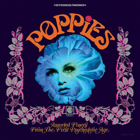 Various - Poppies: Assorted Finery From The First Psychedelic Age - New LP Record Store Day 2019 Craft USA RSD Vinyl - Psychedelic Rock
