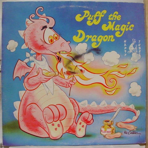 Bubble Gum Singers And Orchestra ‎– Puff The Magic Dragon (1967) - VG+ Lp Record 1982 CBS/Happy Tunes USA Vinyl - Children's