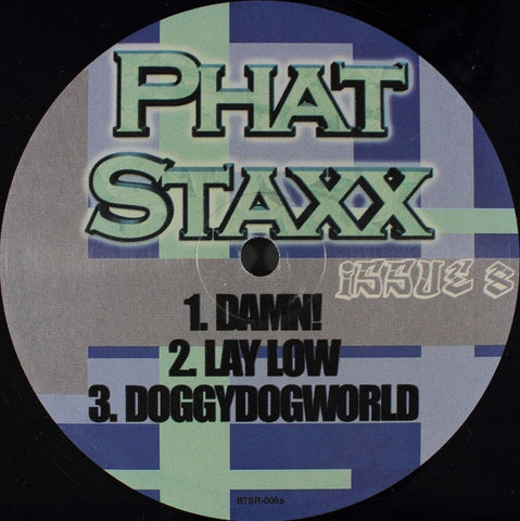 Andrew Beezwax ‎- Phat Staxx Issue 8 - VG+ 12" Single Comp USA - Rap / Hip Hop