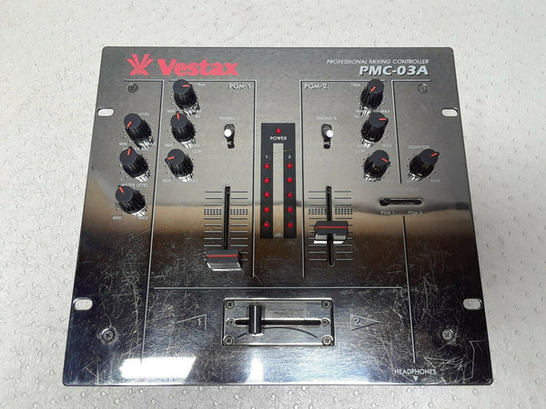 VESTAX PMCA Dj Mixer 2 Channel Professional Mixing Controller