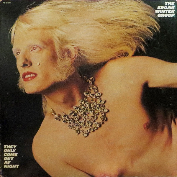 The Edgar Winter Group ‎– They Only Come Out At Night - VG+ Lp Record 1978 Reissue Orig 1972 USA Original Vinyl - Rock - Shuga Records
