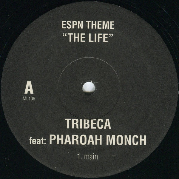Tribeca ‎– ESPN Theme "The Life" - Mint- 12" Single 2001 USA - Hip Hop