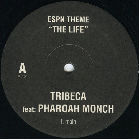 Tribeca ‎– ESPN Theme "The Life" - Mint- 12" Single 2001 USA - Hip Hop