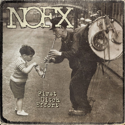 NOFX - First Ditch Effort - New Vinyl Record 2016 Fat Wreck Chords'Ten Bands One Cause' Pink Vinyl Edition + Download - Punk Rock / Pop-Punk