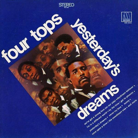 Four Tops ‎– Yesterday's Dreams - VG LP Record 1968 Motown USA Vinyl - Soul