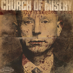 Church Of Misery ‎– Thy Kingdom Scum (2013) - New 2 Lp Record Rise Above 30th Anniversary Gold Sparkle Vinyl Edition - Doom Metal