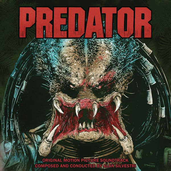 Alan Silvestri - Predator (Original Motion Picture Soundtrack) - New Vinyl 2 Lp 2018 Real Gone Limited Edition Reissue on 'Blood Red & Predator Dreads Blue Splatter' Vinyl with Gatefold Jacket (Limited to 900!) - 80's Soundtrack