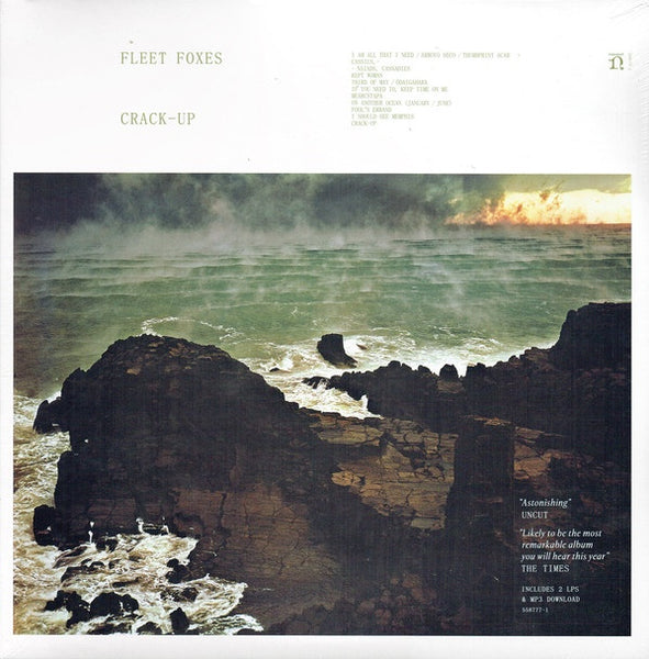 Fleet Foxes - Crack-Up - Mint- 2 LP Record 2017 Nonesuch USA Vinyl, Insert & Download - Indie Rock / Indie Folk - Shuga Records