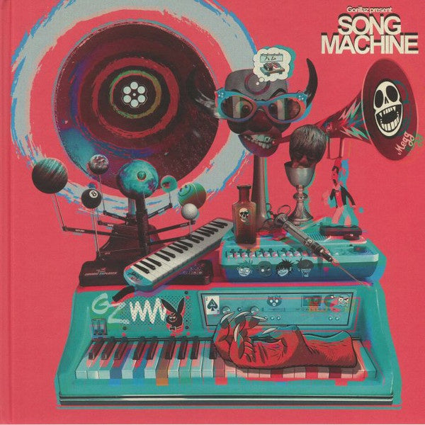 Gorillaz ‎– Song Machine Season One - New 2 Lp Record Deluxe 2020 Parlophone Italy Import 180 gram Vinyl, CD, Book, Prints & Download - Pop Rock / Dance-Pop / Electronic - Shuga Records