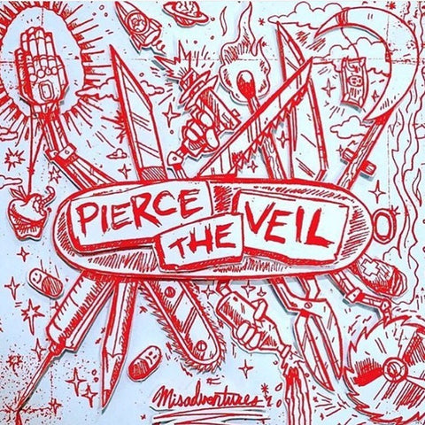 Pierce The Veil ‎– Misadventures - New LP Record 2016 Fearless White Vinyl - Rock Pop