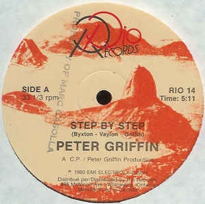 Peter Griffin ‎– Step By Step / Devil's Reception VG+ 12" Single 1981 Rio USA  Vinyl Record - Disco / Electro