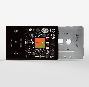 Bon Iver - 22, A Million - New Cassette 2016 USA Metallic Silver Tape - Indie Rock / Pop