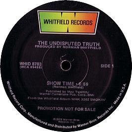 Undisputed Truth ‎– Show Time - VG+ 12" Single 1979 USA - Soul / Funk