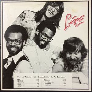 Lips ‎– Lips - VG+ Lp Record 1979 Nemperor USA White Label Promo Vinyl - Jazz / Jazz-Funk - Shuga Records