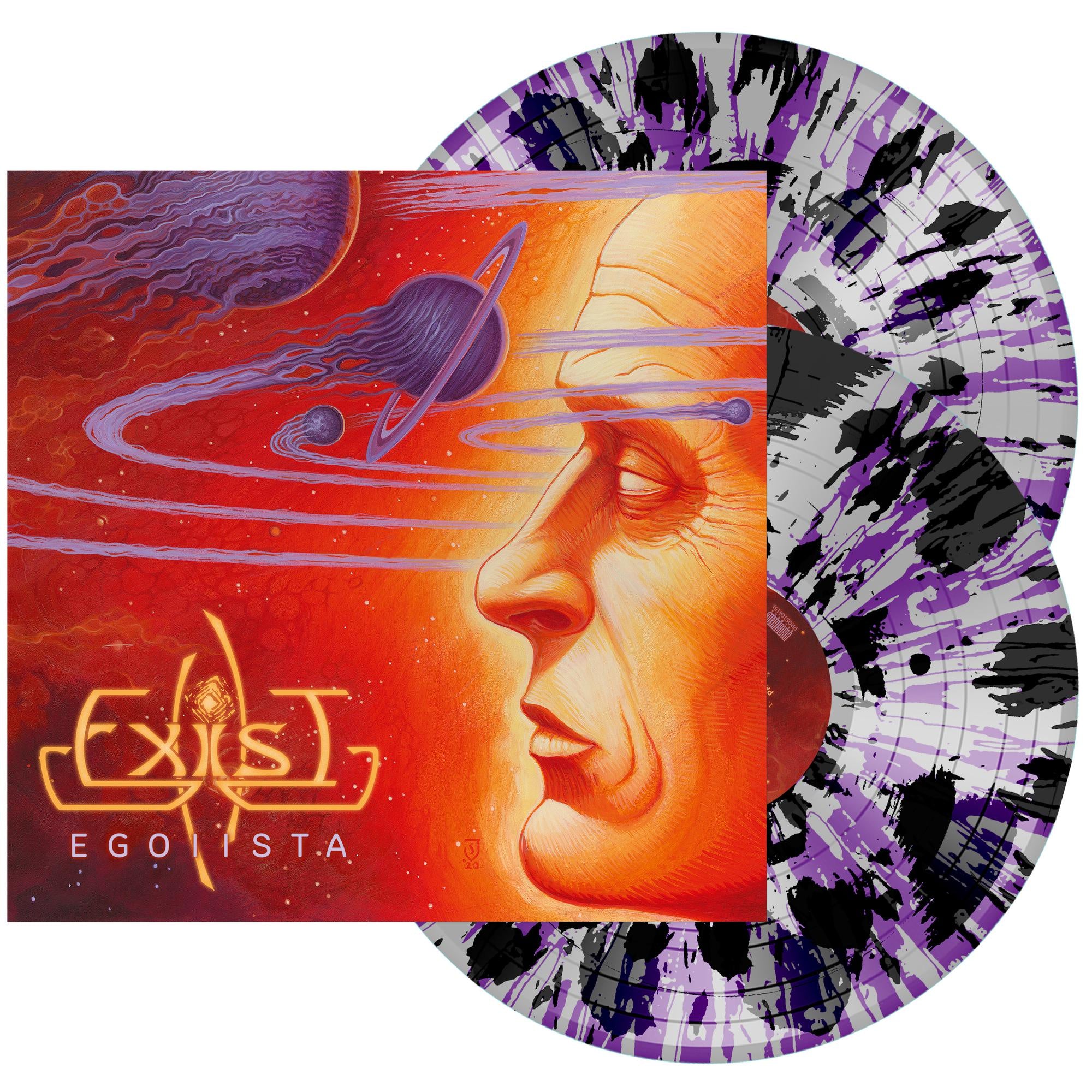 Exist - Egoiista - New 2 LP Record 2020 Prosthetic Transparent Grey With Black & Purple Splatter Vinyl - Metal - Shuga Records