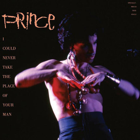 Prince - I Could Never Take The Place Of Your Man - New Vinyl Record 2017 Warner Reissue of the 12" Maxi-Single - Rock / Funk