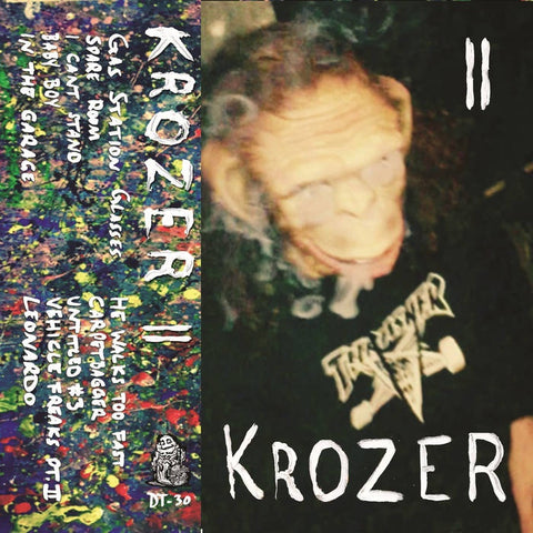 Krozer - II - New Cassette 2017 Dumpster Tapes Purple Tape (Hand Numbered to 75) - Chicago, IL Garage Punk