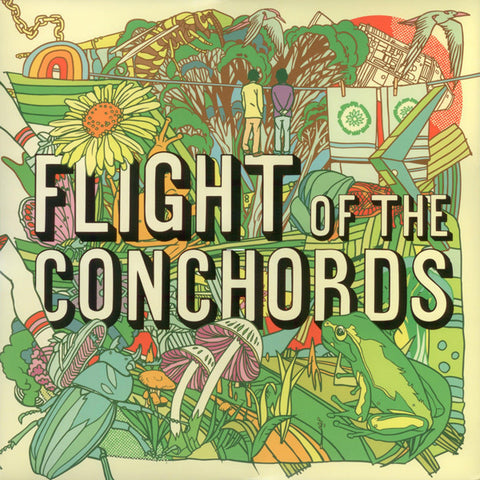 Flight Of The Conchords ‎– S/T (From the HBO Series) - New Vinyl 2008 Sub Pop Pressing with Download - Soundtrack / Television Series