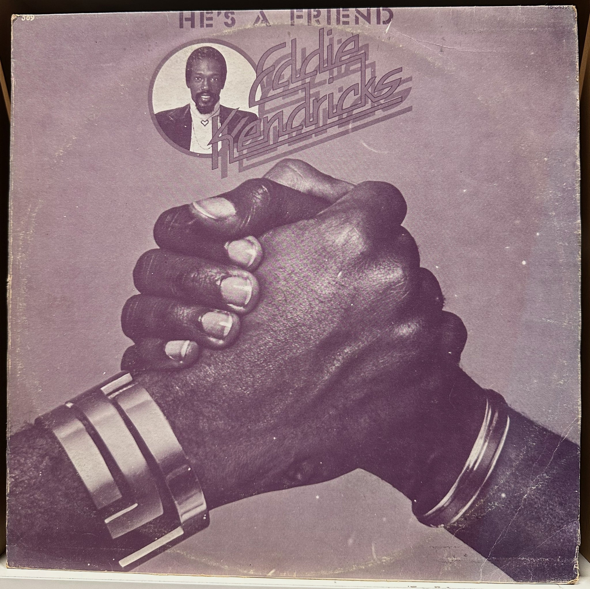 Eddie Kendricks – He's A Friend - VG+ LP Record 1976 South Korea Vinyl - Soul / Disco / Funk - Shuga Records