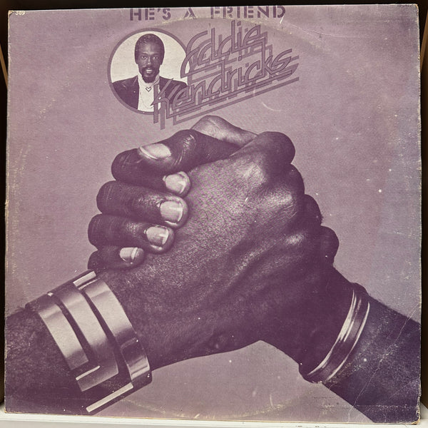 Eddie Kendricks – He's A Friend - VG+ LP Record 1976 South Korea Vinyl - Soul / Disco / Funk - Shuga Records
