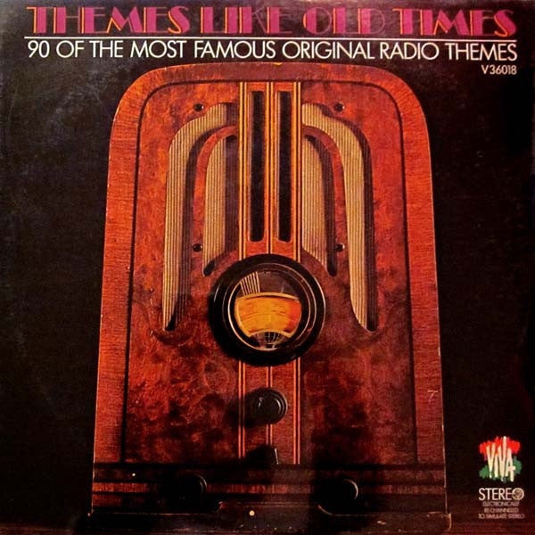 Various ‎- Themes Like Old Times - 90 Of The Most Famous Original Radio Themes - VG+ Stereo 1969 USA - Stage & Screen / Radioplay - Shuga Records