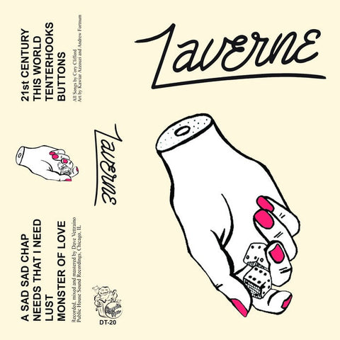 Laverne -  Laverne - New Cassette 2016 Dumpster Tapes Clear Tape (Handnumbered to 75) with Download - Chicago, IL Garage Rock