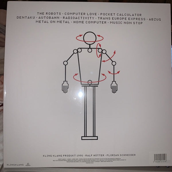 Kraftwerk ‎– The Mix (1991) - New 2 Lp Record 2020 Parlophone/Kling Klang Europe Import White Vinyl & Booklet - Electronic / Electro