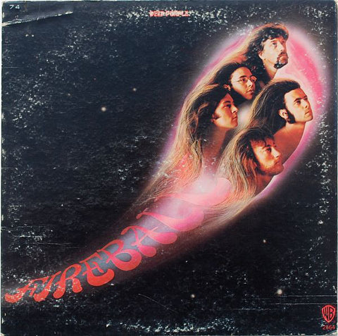 Deep Purple ‎– Fireball VG LP Record 1971 Warner USA Vinyl - Hard Rock / Classic Rock