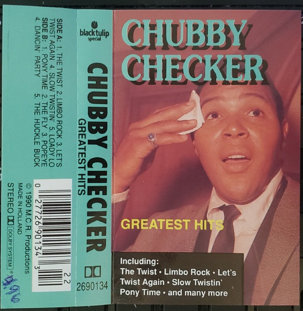 Chubby Checker – Greatest Hits - Black Tulip 1990 Canada - Rock / Pop