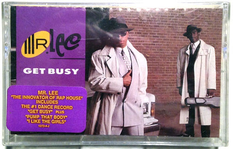 Mr. Lee ‎– Get Busy - Used Cassette 1990 Jive - Hip Hop