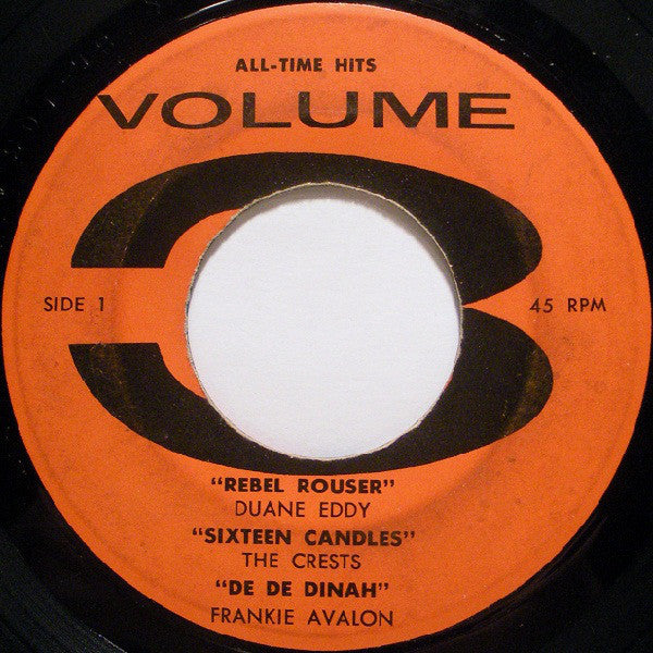 Various - All-Time Hits Volume 3 VG - 7" EP 45RPM 1958 - Rock - Shuga Records